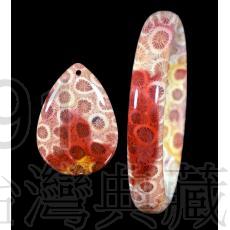 1491珊瑚玉.台灣典藏_手鐲(M99-970)