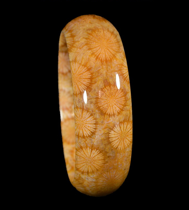 1491珊瑚玉.台灣典藏_手鐲(M99-983)