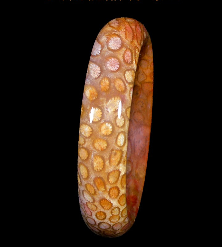 1491珊瑚玉.台灣典藏_手鐲(M99-750)