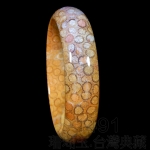 1491珊瑚玉.台灣典藏_手鐲(M88-033)